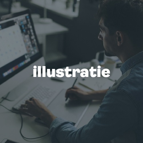 Creatieve illustratie in ontwikkeling bij JDIStudio.