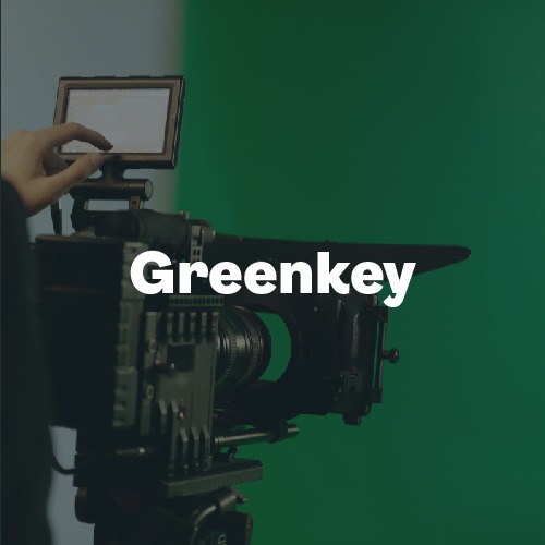 Greenkey setup bij JDIStudio voor professionele videoproductie.